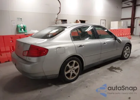 2003 Infiniti G35 Luxury Leather z USA, uszkodzony, nr VIN JNKCV51E73M318232